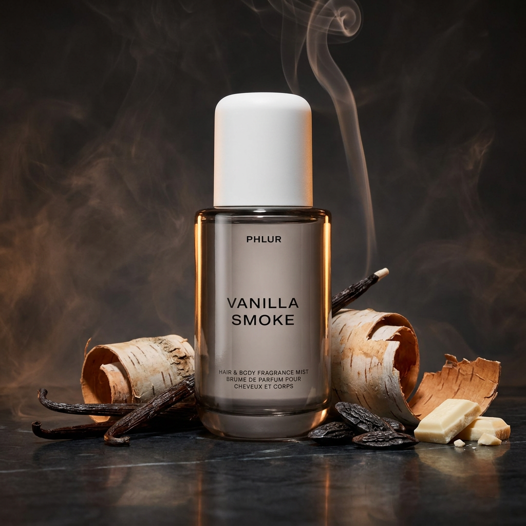 Phlur Vanilla Smoke Body Mist – tekoälyllä luotu havainnekuva – tekoälyllä luotu havainnekuva