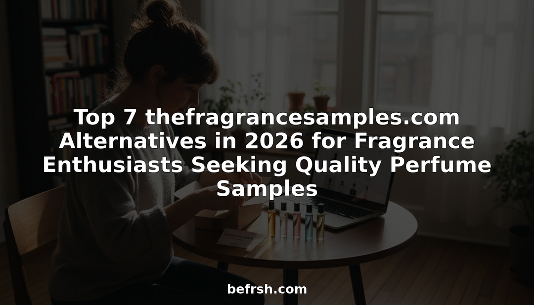 Top 7 thefragrancesamples.com Alternatives in 2026 for Fragrance Enthusiasts Seeking Quality Perfume Samples
