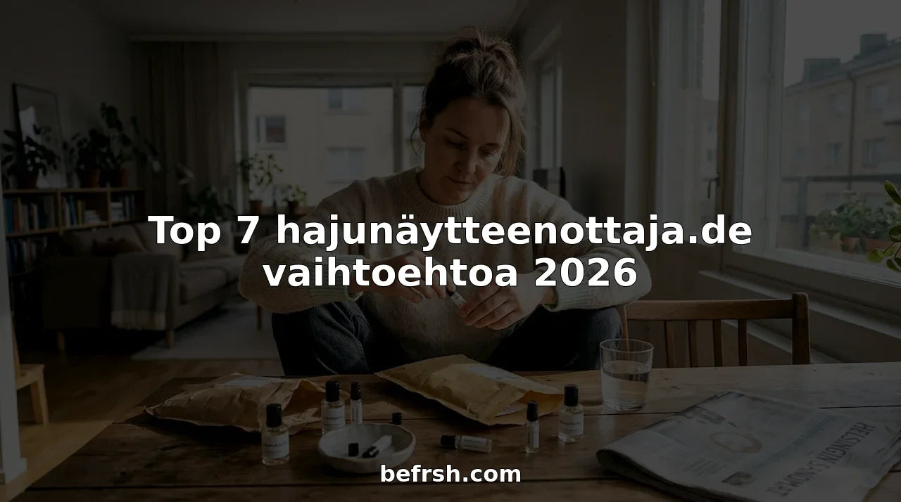 Top 7 hajunäytteenottaja.de vaihtoehtoa 2026 - Be Frsh - Tuoksunäytteet