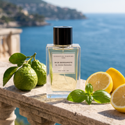 Essential Parfums Nice Bergamote – tuoksunäyte, tuoksunuotit koostettuna