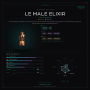 Jean Paul Gaultier Le Male Elixir - Be Frsh - Tuoksunäyte