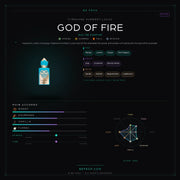 Stéphane Humbert Lucas God of Fire - Be Frsh - Tuoksunäyte