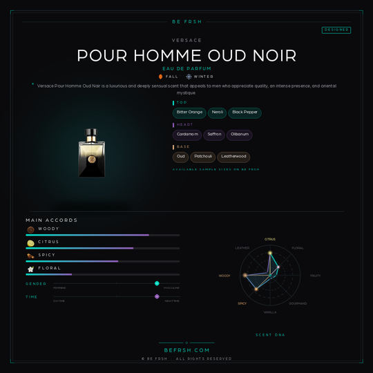 Versace Pour Homme Oud Noir